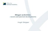 Illegal activities - recent and planned developments Hugh Skipper.