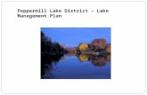 Peppermill Lake District – Lake Management Plan. About Peppermill Lake Peppermill Lake is a spring-fed impoundment approximately 67 acres in size located.