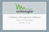 A Network Management Software Kwan, Chris, & Jonathan ITEC451 – H. Lee.