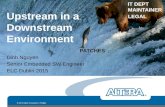 Upstream in a Downstream Environment Dinh Nguyen Senior Embedded SW Engineer ELC Dublin 2015 PATCHES MAINTAINER IT DEPT LEGAL.