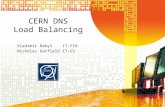 CERN DNS Load Balancing VladimírBahylIT-FIO NicholasGarfieldIT-CS.
