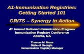 4 th Annual National Immunization Program Immunization Registry Conference Atlanta, GA Thomas M. Moss State of Georgia Immunization Registry Manager 4.