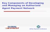 Key Components of Developing and Managing an Authorized Agent Payment Network Utility Payment Conference.
