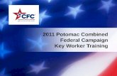 2011 Potomac Combined Federal Campaign Key Worker Training.