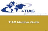 ContentsContents | FAQs | Password | © 2011 TIAG®FAQsPassword A Worldwide Network of Quality Accounting Firms TIAG Member Guide 081711.