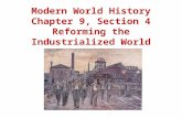 Modern World History Chapter 9, Section 4 Reforming the Industrialized World.