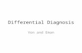 Differential Diagnosis Von and Eman. DIFFERENTIAL DIAGNOSIS 1.Meningitis 2.Encephalitis 3.Epilepsy 4.Febrile seizures.