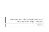MapReduce: Simplified Data Processing on Large Clusters 2009-21146 Lim JunSeok.