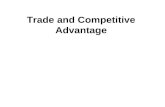Trade and Competitive Advantage. The Global Competitiveness Report World Economic Forum   Global competitiveness.