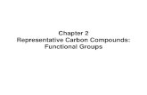 Chapter 2 Representative Carbon Compounds: Functional Groups.