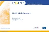 INFSO-RI-508833 Enabling Grids for E-sciencE  Grid Middleware Mike Mineter mjm@nesc.ac.uk.