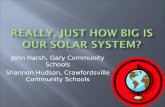 John Harsh, Gary Community Schools Shannon Hudson, Crawfordsville Community Schools.