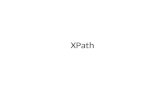 XPath. XPath, the XML Path Language, is a query language for selecting nodes from an XML document. The XPath language is based on a tree representation.