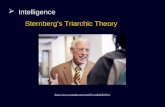 Intelligence Sternberg’s Triarchic Theory .