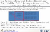 Community-Supported Data Repositories in Paleoecology and Paleoclimatology: The ‘Middle Tail’ between Geoscientific Users and Geoinformatics Neotoma DB.