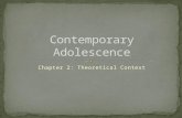 Chapter 2: Theoretical Context. Perry’s scheme of adult development Stage 1: Dualism: there are right and wrong answers, the authority is the source of.