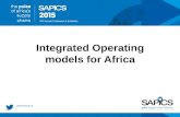 Integrated Operating models for Africa. Operating models for Africa 1 2 Integrated supply chain operating model Putting theory to practice: A practical.