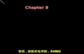 Chapter 8 李莉. 信息机电学院. SHNU. Linearcodes: 1 infor. bit  1 codeword; (n,k)or [n,k,d] ， k-bit infor.  one n-bit codeword Convolution code:. 1 infor. bit.