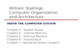 William Stallings Computer Organization and Architecture PART Ⅱ THE COMPUTER SYSTEM Chapter 3System Buses Chapter 4Internal Memory Chapter 5External Memory.