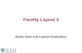 Facility Layout 2 Basic Data and Layout Evaluation.