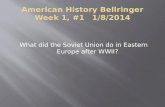What did the Soviet Union do in Eastern Europe after WWII?