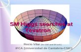SM Higgs searches at Tevatron Rocio Vilar (for CDF and D0 coll.) IFCA (Universidad de Cantabria-CSIC)