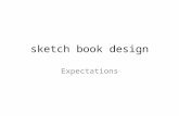 Sketch book design Expectations. Idea Generating Use journaling to create ideas. Using words expands ideas, allows you to collaborate with peers and transfer.