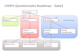 Summary PlatformModel Model Components Conformance Files and Variables Model Modification CMIP5 Questionnaire Roadmap – beta1 Inputs Needed Resolve Inputs.