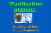 ‘Purification Station’ Farr High School Young Engineers.