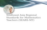 Southeast Asia Regional Standards for Mathematics Teachers (SEARS-MT)