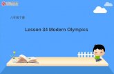 …«¹´ç§¸‹†Œ Lesson 34 Modern Olympics. Modern Olympics