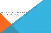 MODULATION TRANSFER FUNCTION BY NICK PEMBROKE AND BORIS SHIRMAN.