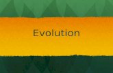 Evolution. Intro to Evolution and Darwinâ€™s Theory