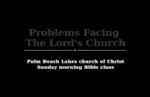 Palm Beach Lakes church of Christ Sunday morning Bible class.