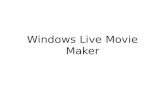 Windows Live Movie Maker. Making a Title In your ribbon click “Title” You can now type what you would like the title of your movie to be.