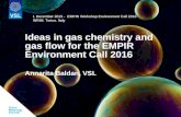 1 December 2015 - EMPIR Workshop Environment Call 2016 INRiM, Torino, Italy Ideas in gas chemistry and gas flow for the EMPIR Environment Call 2016 Annarita.