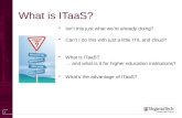 IT as a Service – ITaaS. What is ITaaS? Isn’t this just what we’re already doing? Can’t I do this with just a little ITIL and cloud? What is ITaaS? …