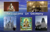 Religions in Germany. The five world religions in Germany Christianity: 47 847 000 people Christianity: 47 847 000 people - Catholicism: 23 896 000 -
