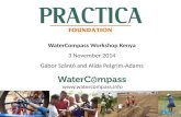 WaterCompass Workshop Kenya 3 November 2014 Gábor Szántó and Alida Pelgrim-Adams .
