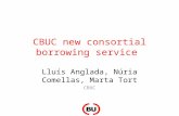 CBUC new consortial borrowing service Lluís Anglada, Núria Comellas, Marta Tort CBUC.