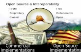 Open Source & Interoperability Profit Proprietary Closed Free Collaborative Open.