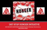 DST STOP HUNGER INITIATIVE 2015-2016 SOUTH ATLANTIC REGION LEADERSHIP FELLOWS of Delta Sigma Theta Sorority, Inc. PUBLIC SERVICE PROJECT.