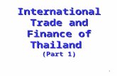 1 International Trade and Finance of Thailand (Part 1)