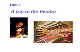 Unit 1 A trip to the theatre. Instruments: drums, piano, guitar, violin, harp( 竖琴 ), cello( 大提 琴 ), harmonica( 口琴 mouth organ), saxophone( 萨克 斯管 ), trumpet(