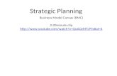 Strategic Planning Business Model Canvas (BMC) 2:20minute clip .