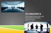 ECONOMICS Encourage Enterprise and Entrepreneurial Skills Unit 9 Project.