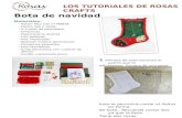 LOS TUTORIALES DE ROSAS CRAFTS Materiales: –Patrón Mac Call nº M6859 –Fieltro rojo y verde –2-3 telas de patchwork –Ondulinas –Pasamanería diversa –Hilo.
