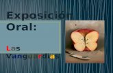 Exposición Oral: Las Vanguardias. Una exposición oral consiste en la presentación pública de un tema sobre el cual se ha investigado. Esta presentación.