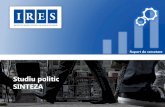 IRES: Partidele Politice din Romania perceptii si teprezentari, februarie 2016