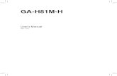 Mb Manual Ga-h81m-h v1.1 e